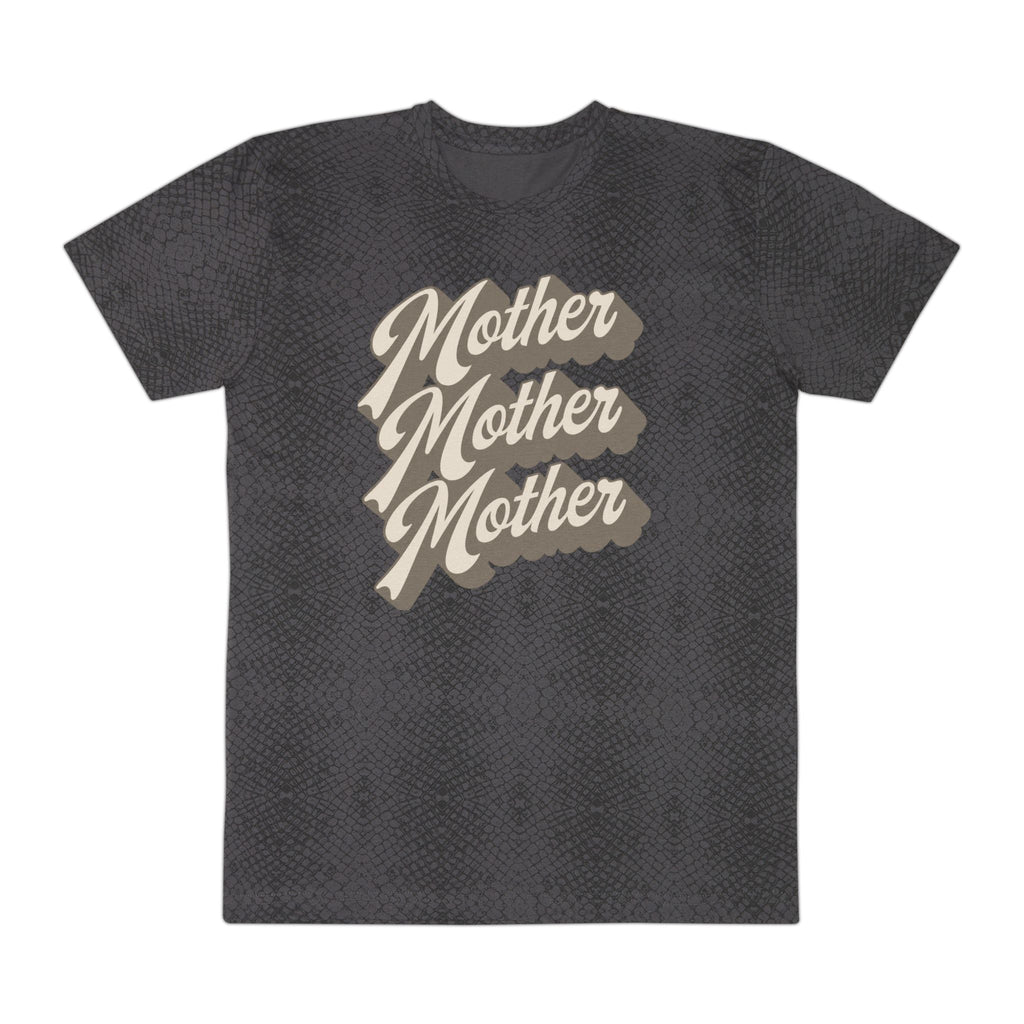 Mother Repeat Tee — Vintage Script "Mother" Graphic T-Shirt