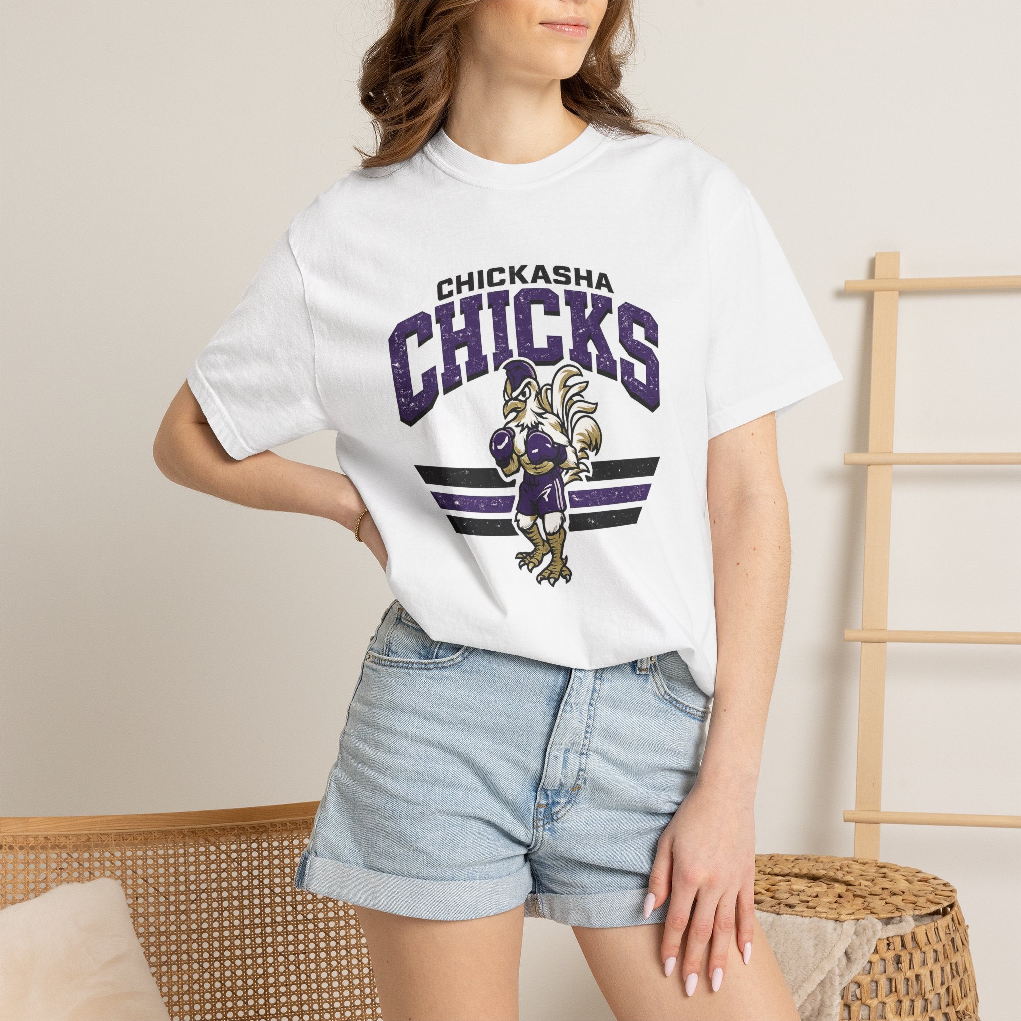 Chickasha Chicks Mascot T-Shirt