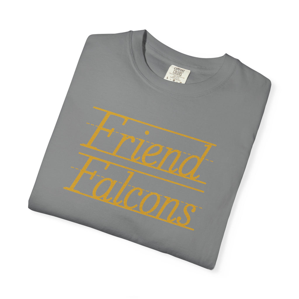 Friend Falcons T-Shirt — Vintage Script School Spirit Tee