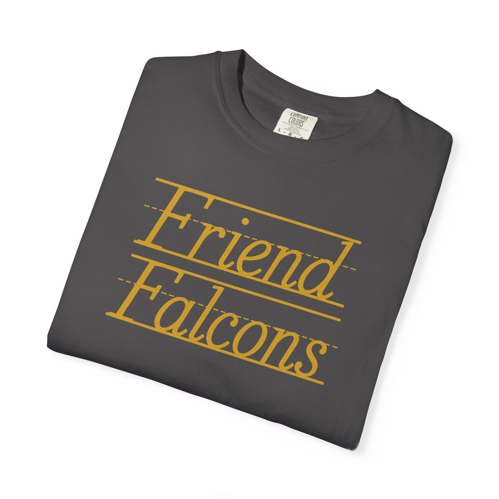 Friend Falcons T-Shirt — Vintage Script School Spirit Tee