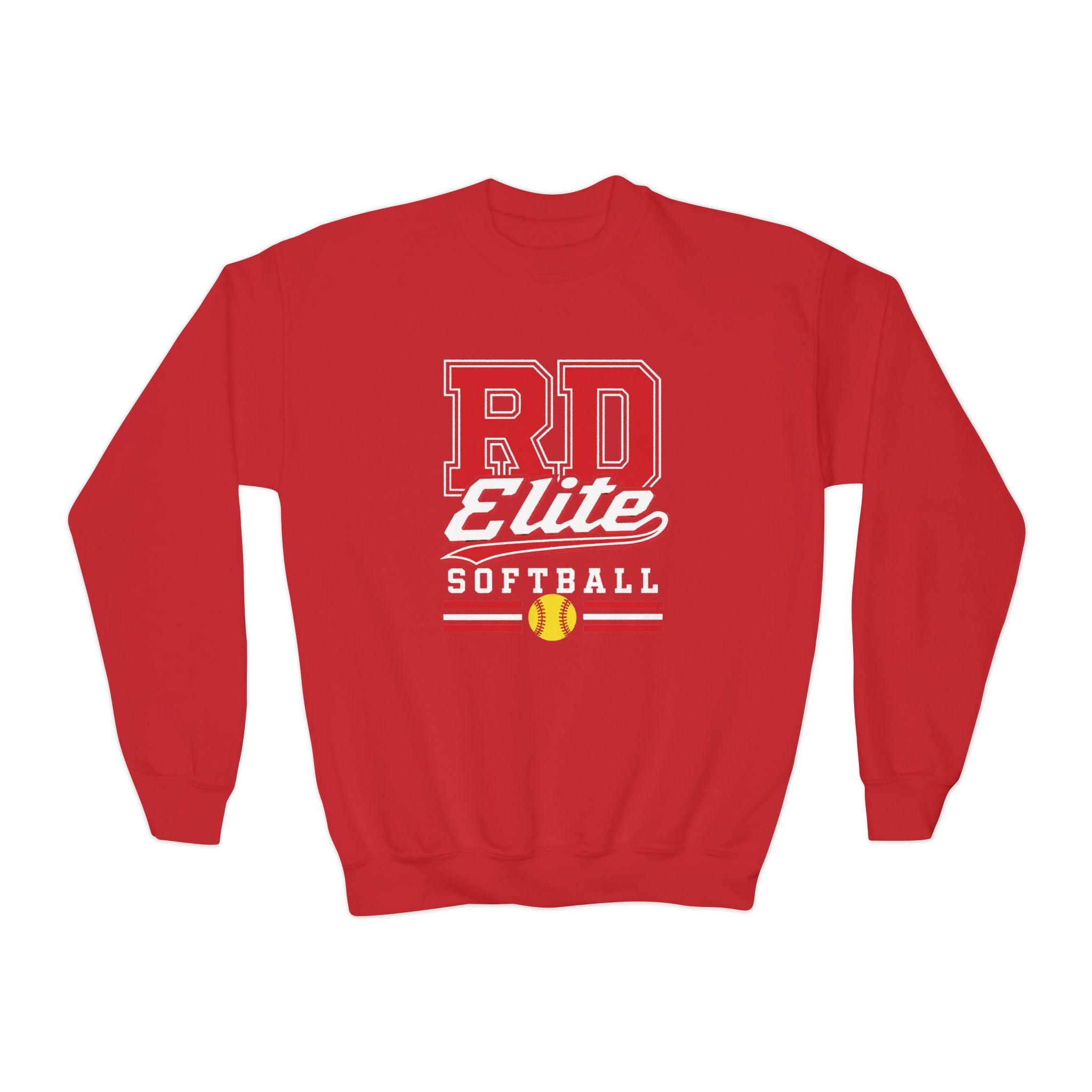 Youth Crewneck Sweatshirt - RD Elite Softball Team Pullover