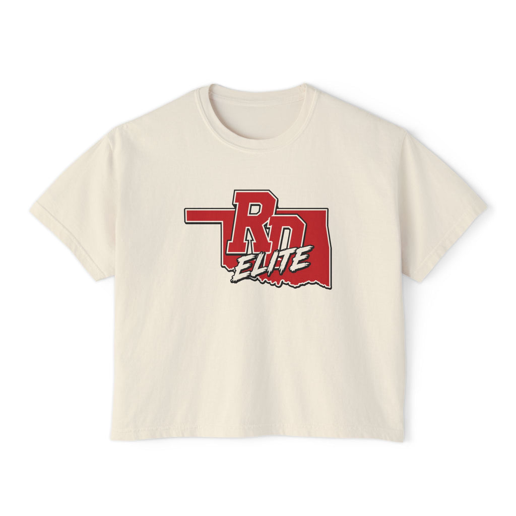 RD Elite Oklahoma Outline Women's Boxy Tee