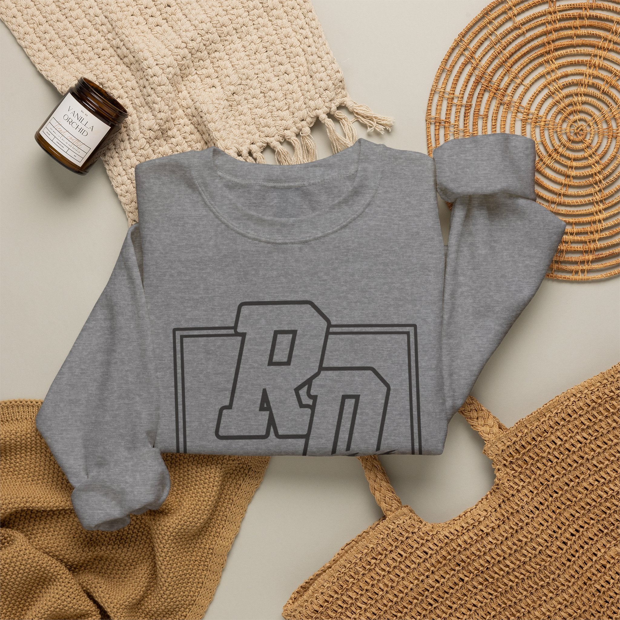 RD Elite Crewneck Sweatshirt — Athletic Vintage Logo Pullover