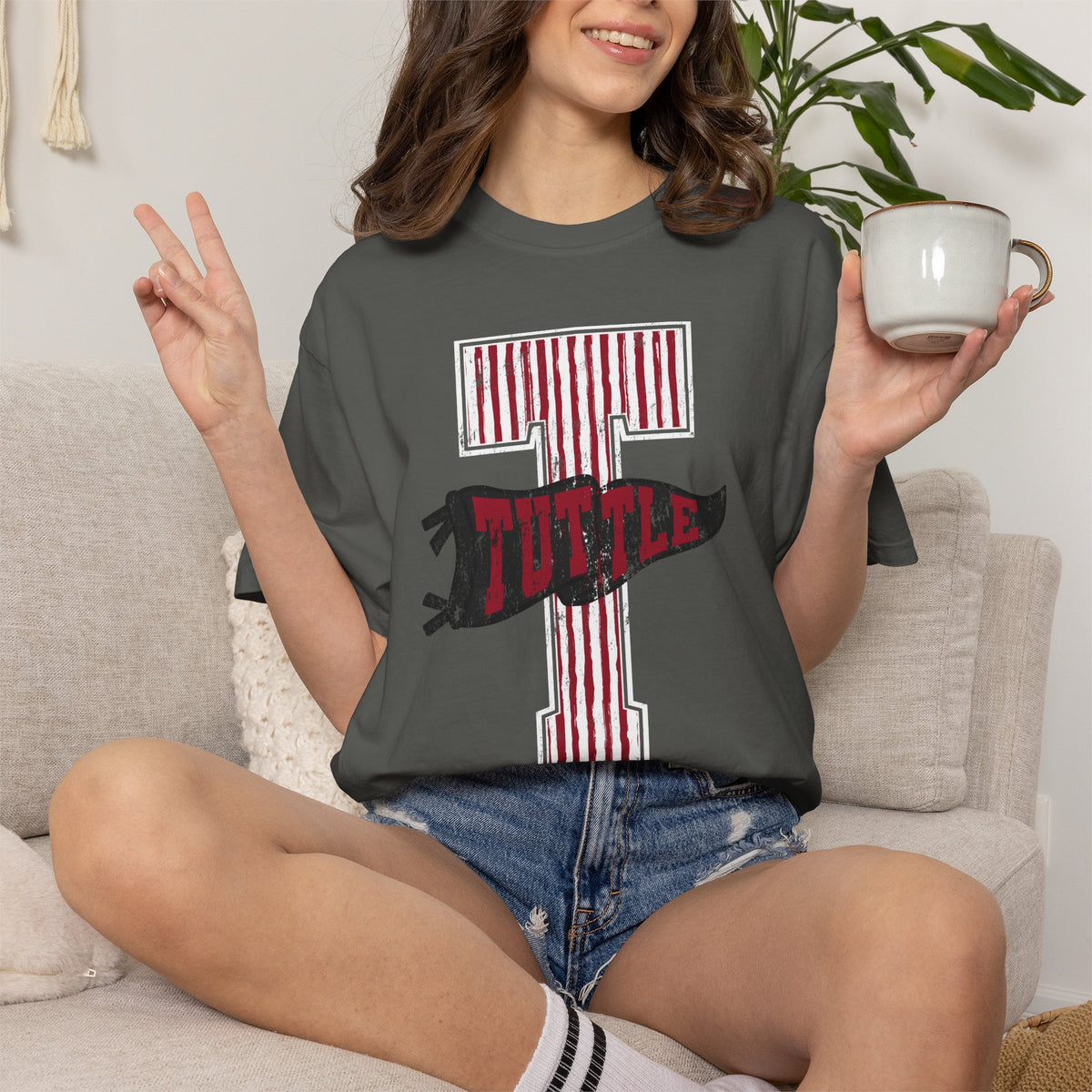 Tuttle Distressed CC Tee