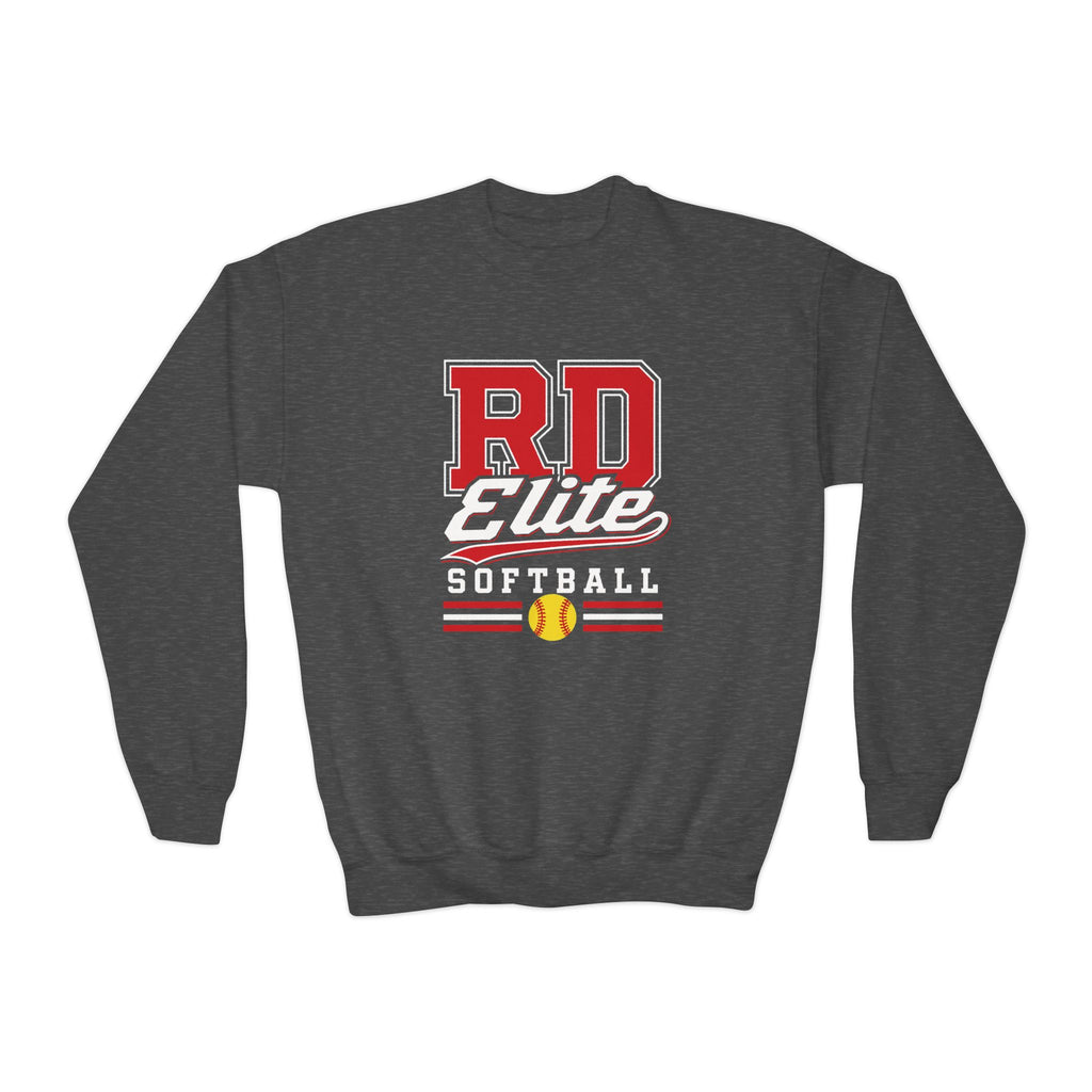 Youth Crewneck Sweatshirt - RD Elite Softball Team Pullover