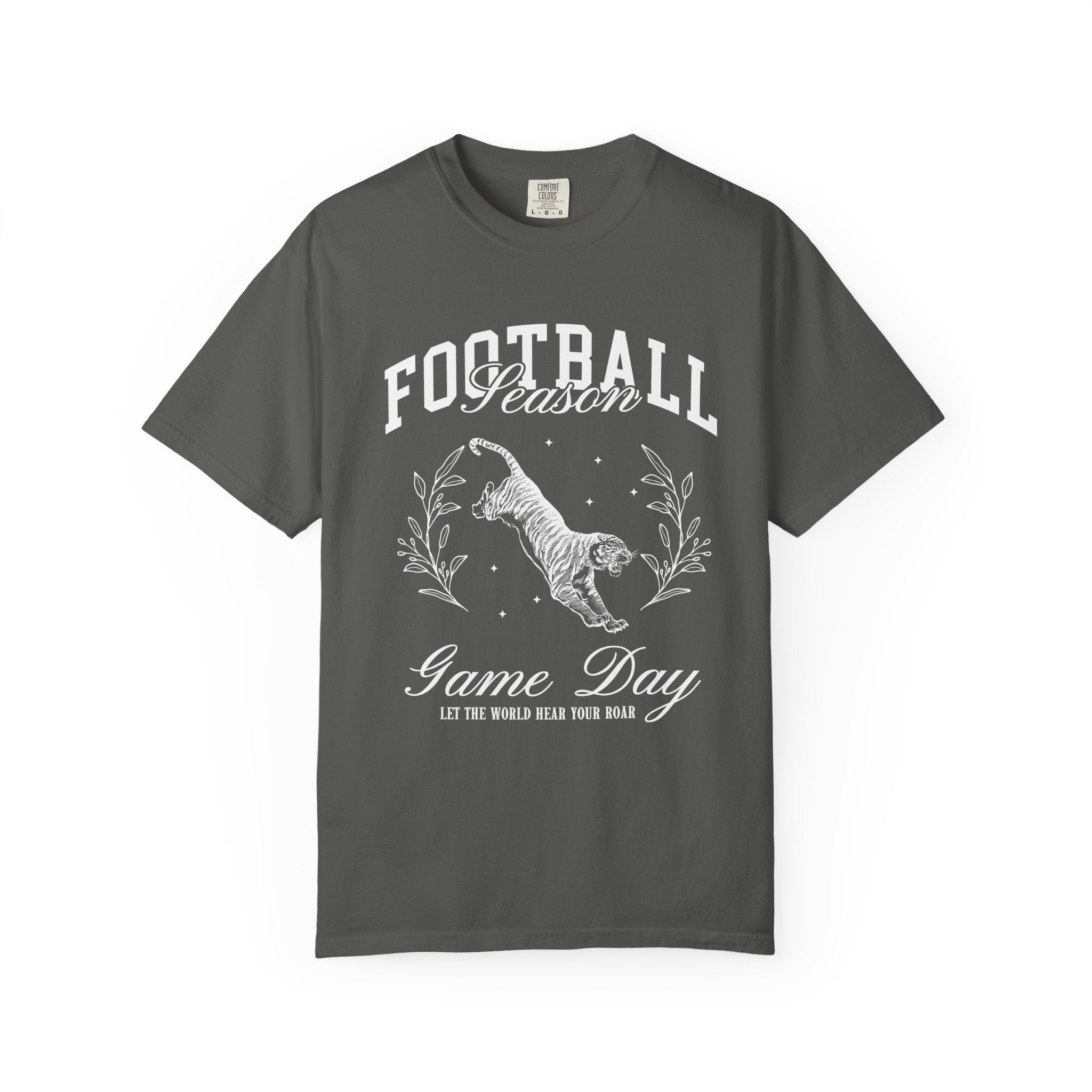 Football Season Game Day T-Shirt — Vintage Tiger Tailgate Tee