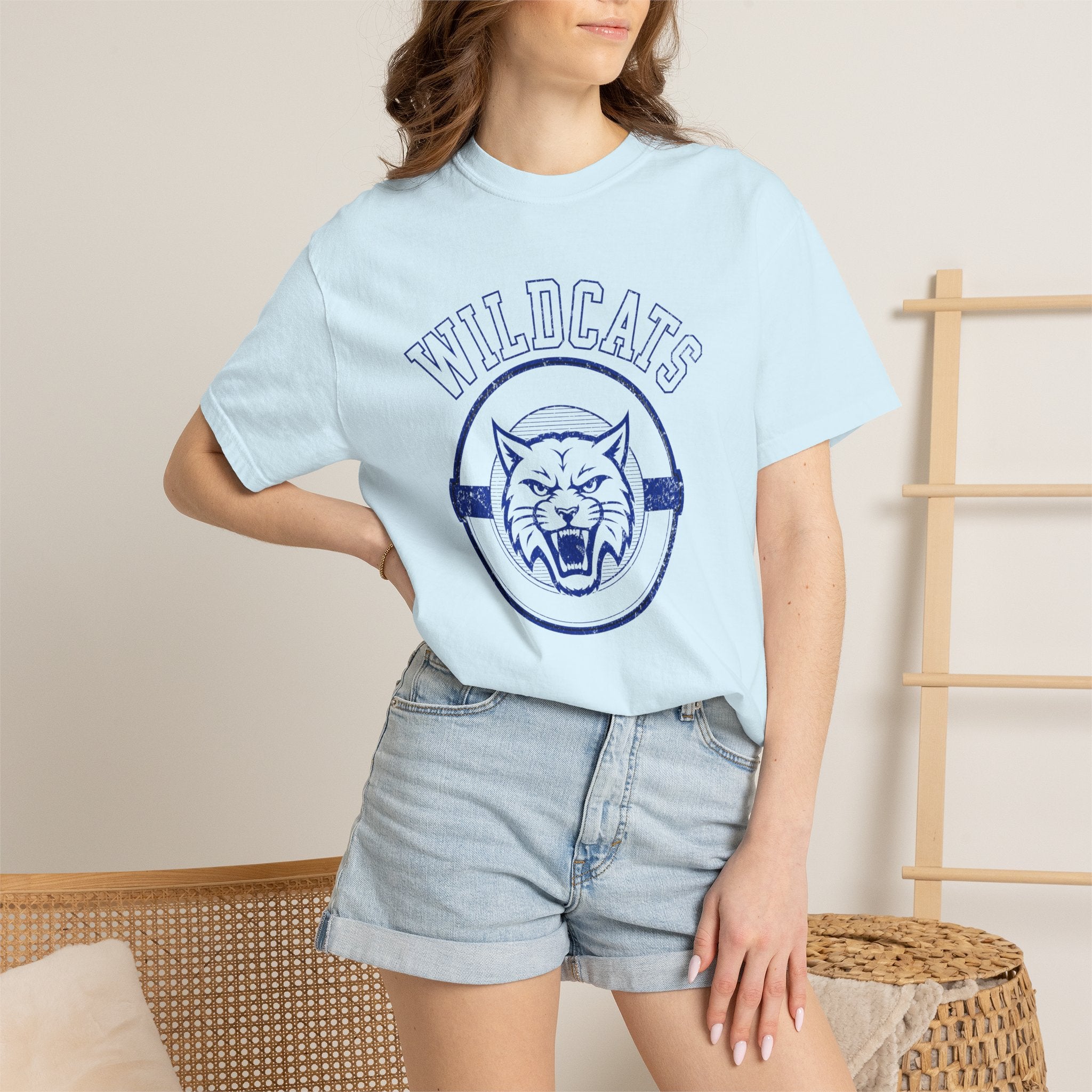 Wildcats Graphic T-Shirt - Vintage Mascot Tee