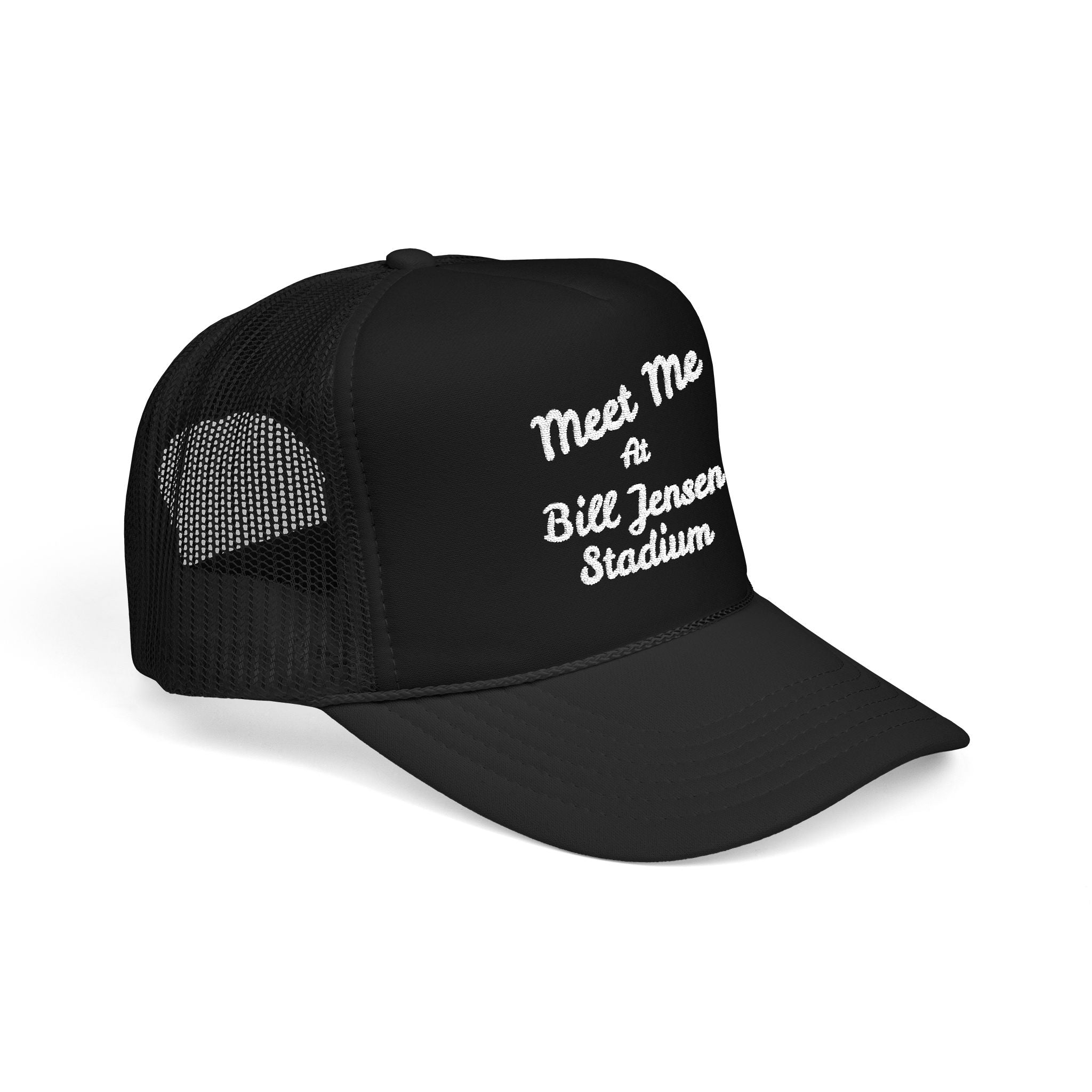Meet Me at Bill Jensen Stadium Trucker Hat
