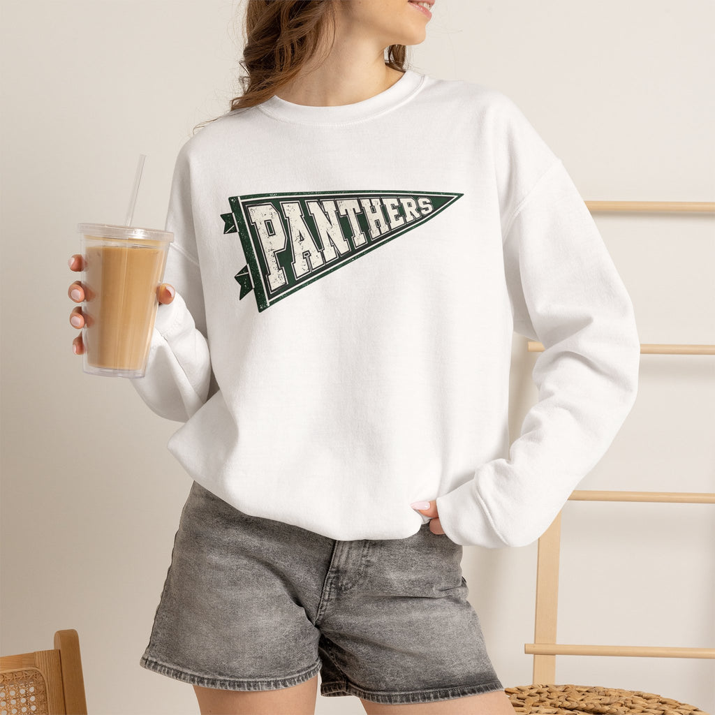 Panthers Pennant Crewneck Sweatshirt