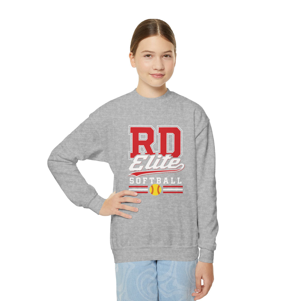 Youth Crewneck Sweatshirt - RD Elite Softball Team Pullover
