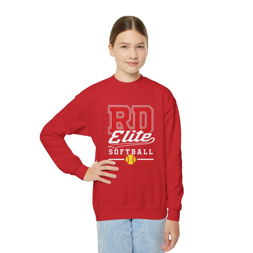 Youth Crewneck Sweatshirt - RD Elite Softball Team Pullover
