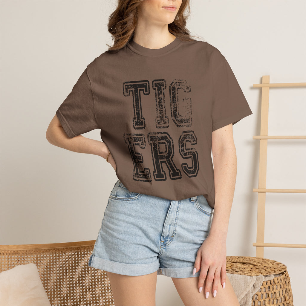 Tigers Vintage Distressed Tee
