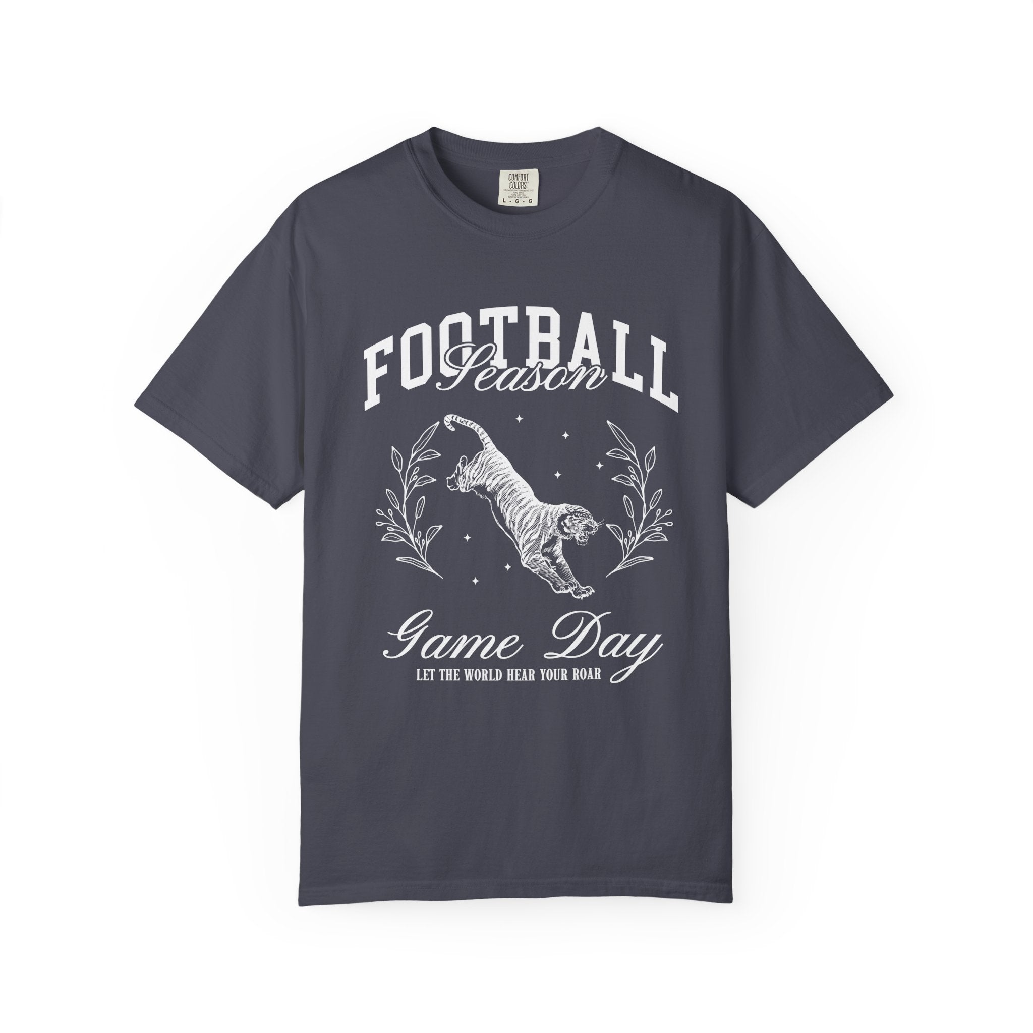 Football Season Game Day T-Shirt — Vintage Tiger Tailgate Tee