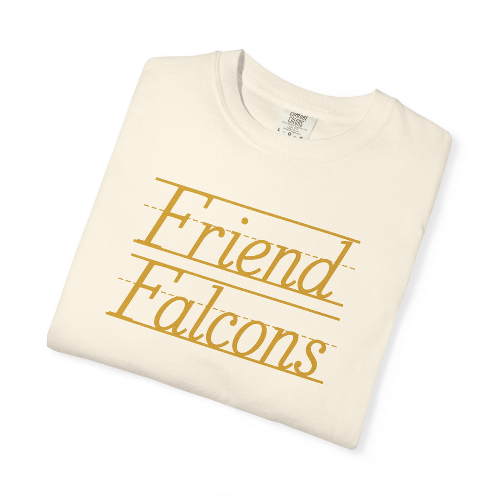 Friend Falcons T-Shirt — Vintage Script School Spirit Tee