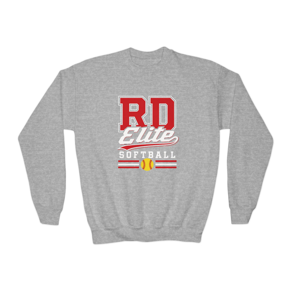 Youth Crewneck Sweatshirt - RD Elite Softball Team Pullover