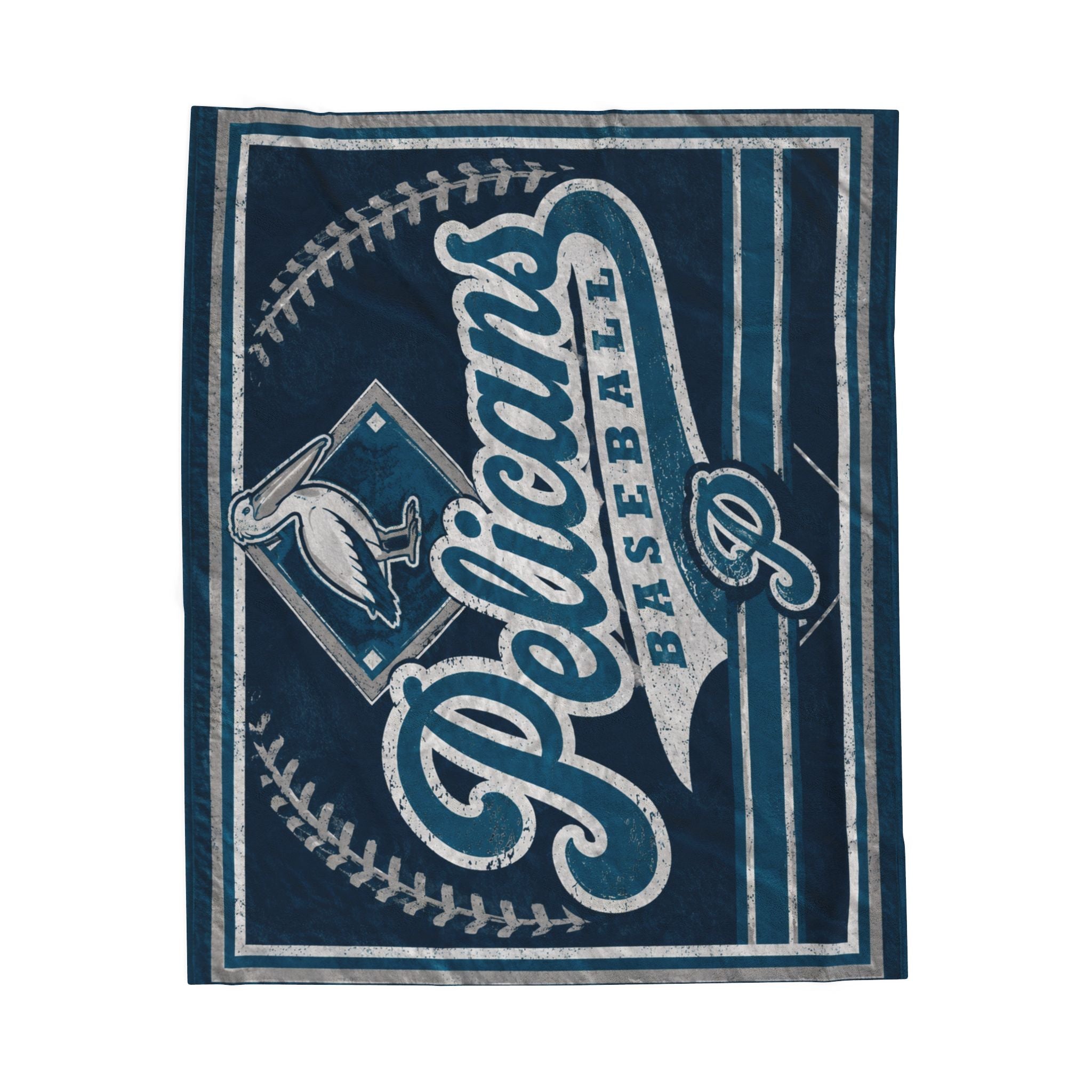 Pelicans Velveteen Plush Blanket 50x60