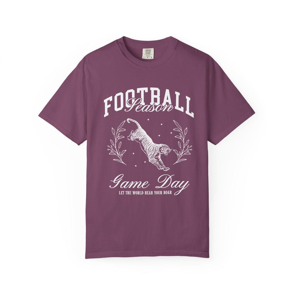 Football Season Game Day T-Shirt — Vintage Tiger Tailgate Tee