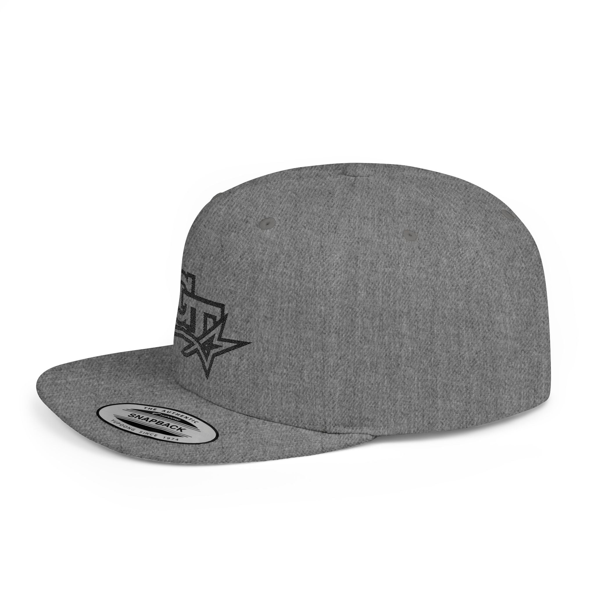 Flat Bill Snapback Hat — GT Futures Embroidered Logo