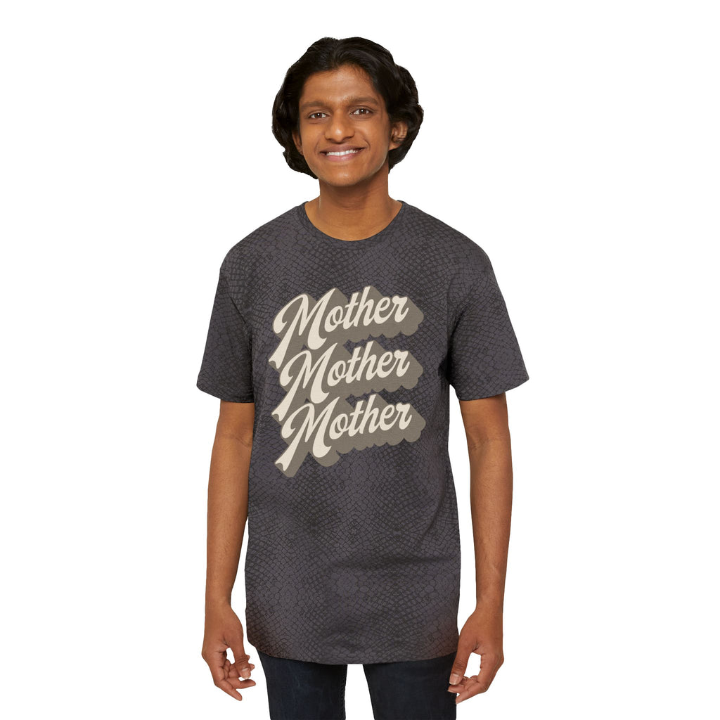 Mother Repeat Tee — Vintage Script "Mother" Graphic T-Shirt