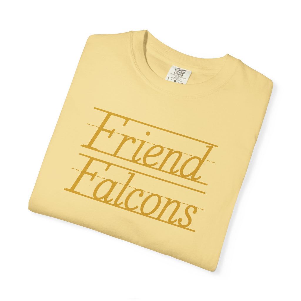Friend Falcons T-Shirt — Vintage Script School Spirit Tee