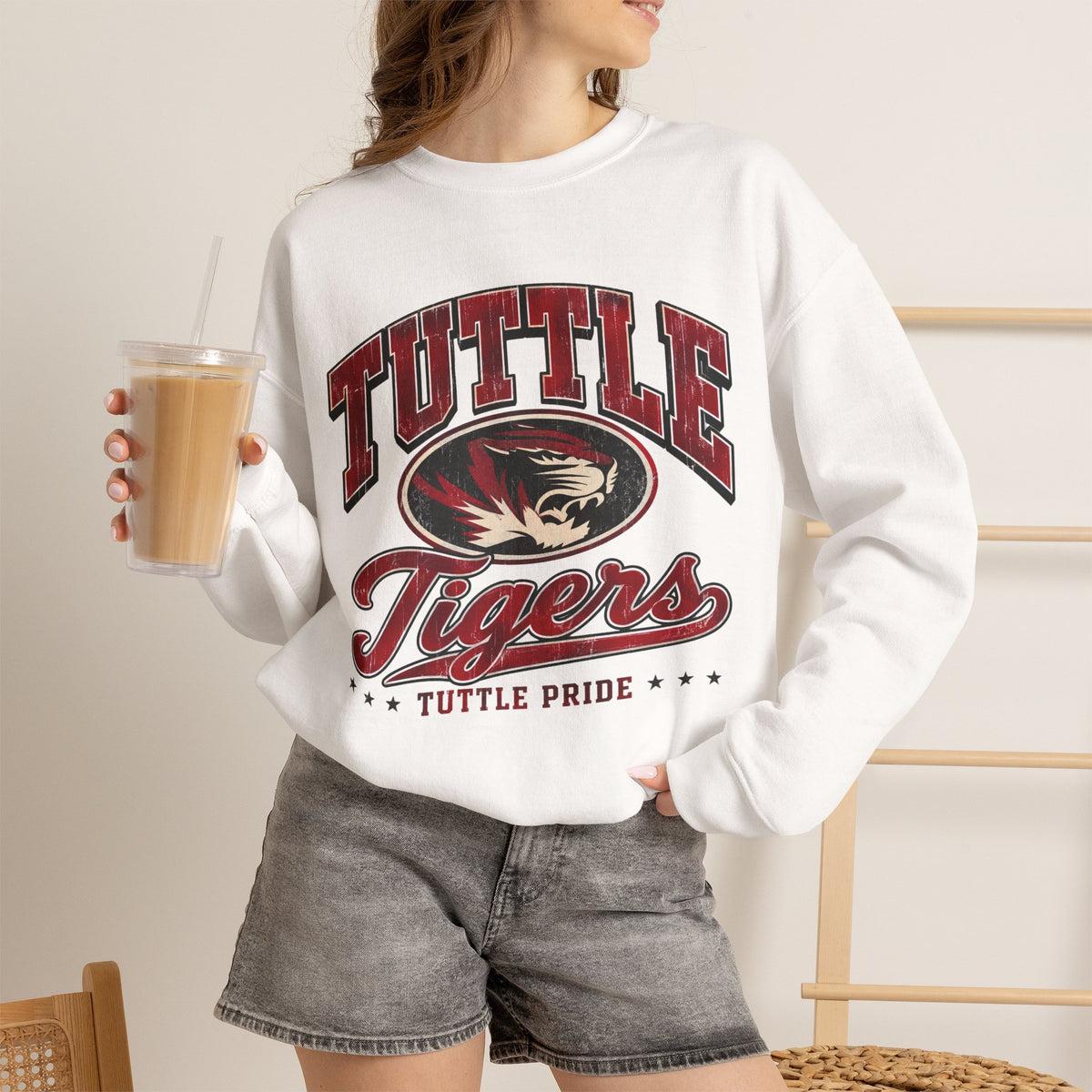 Tuttle Tigers Crewneck Sweatshirt