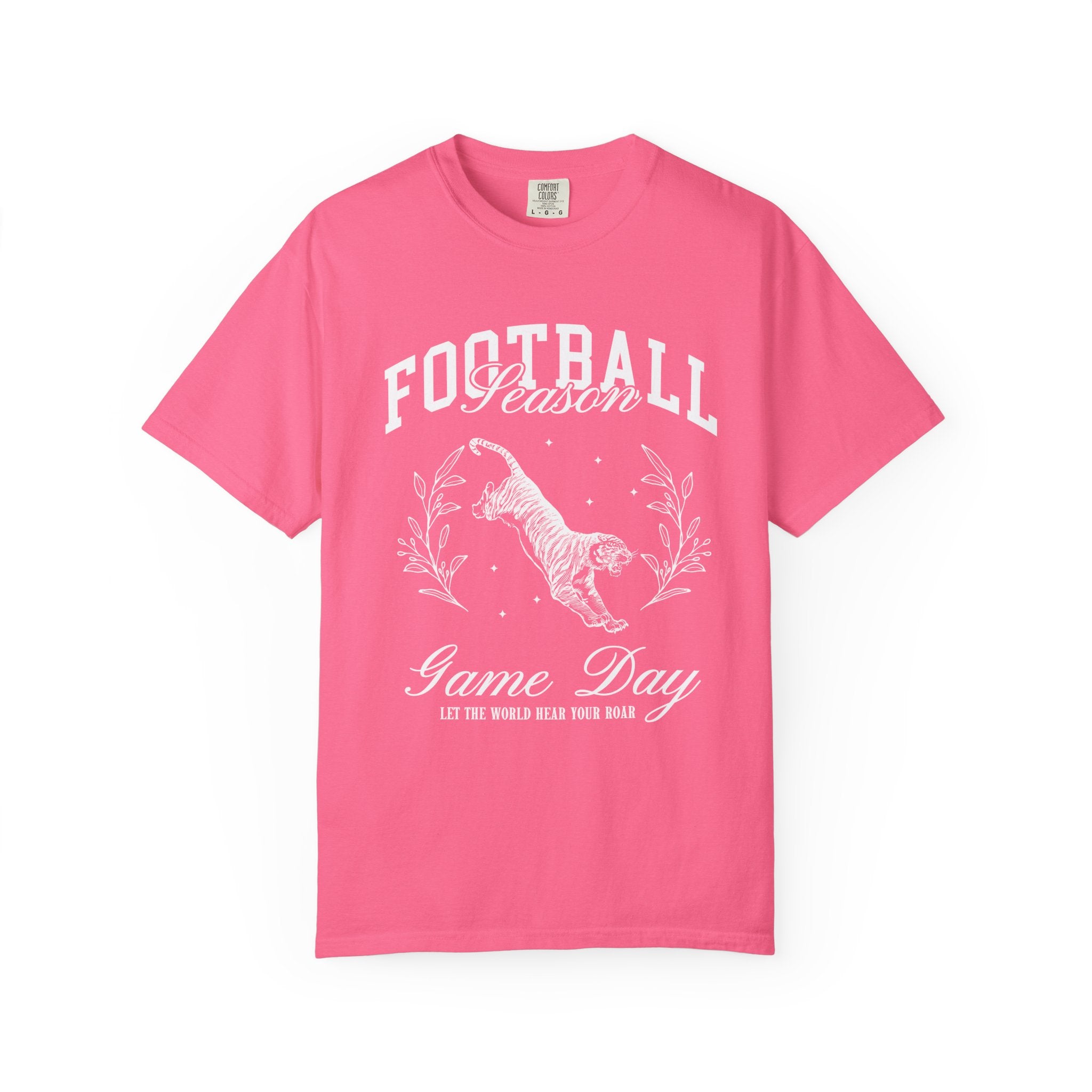 Football Season Game Day T-Shirt — Vintage Tiger Tailgate Tee