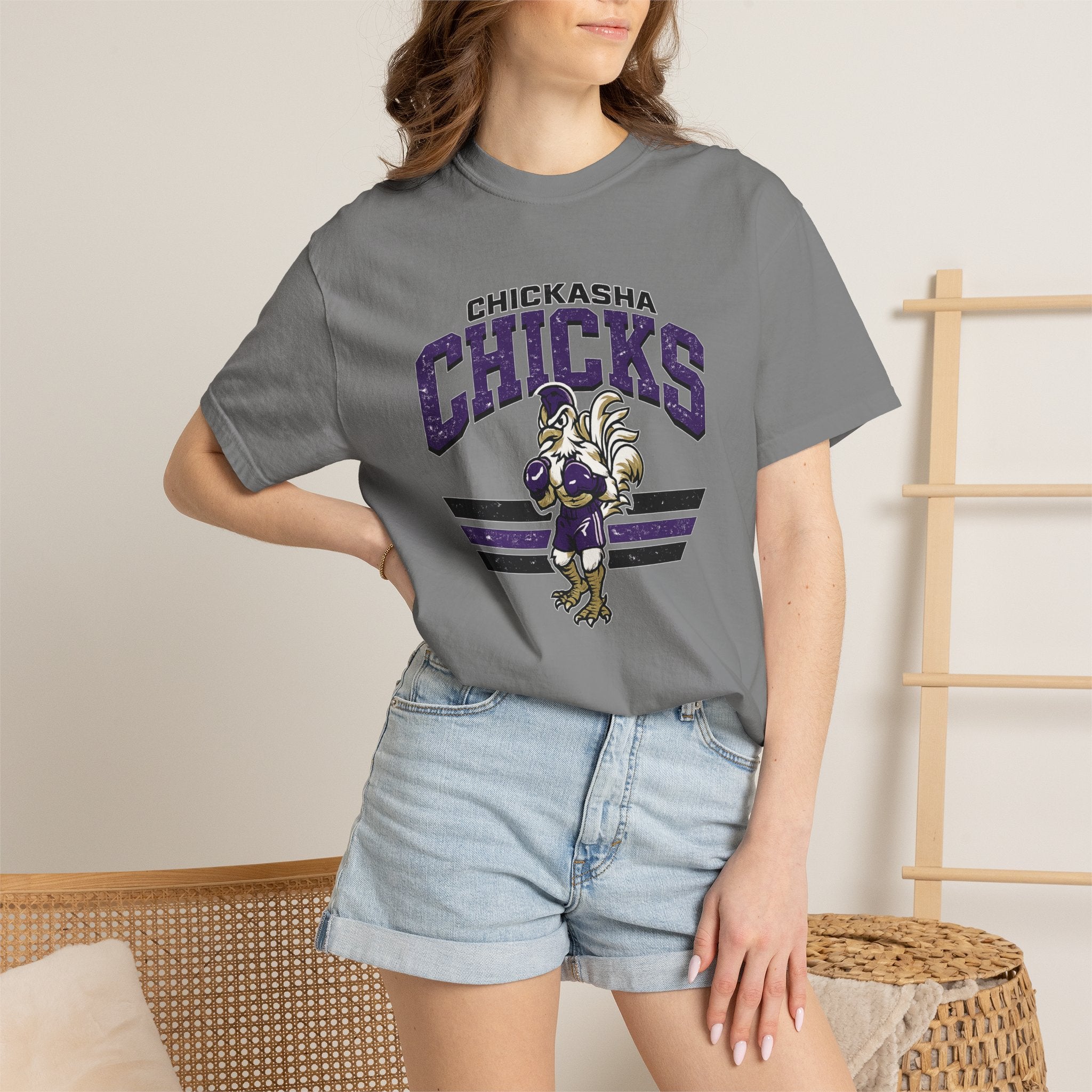Chickasha Chicks Mascot T-Shirt