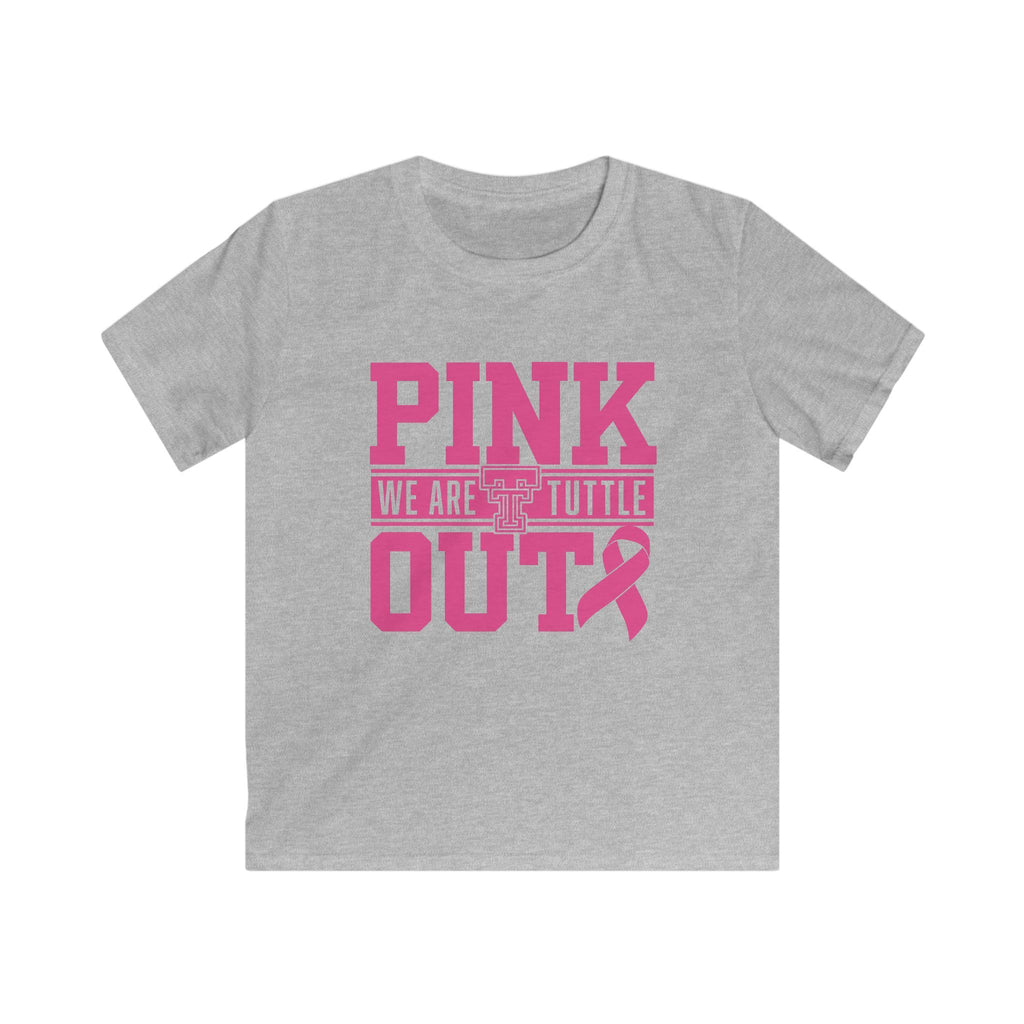 Pink Out Tuttle Tee — Youth Gildan