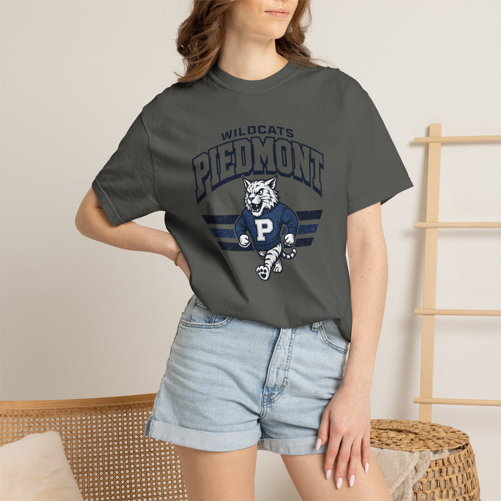 Piedmont Wildcats Vintage Mascot T-Shirt