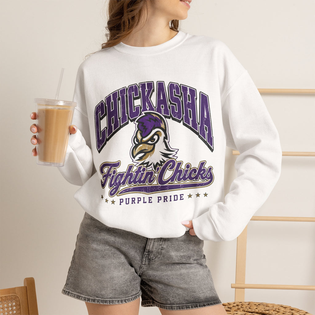 Chickasha Fightin' Chicks Crewneck Sweatshirt