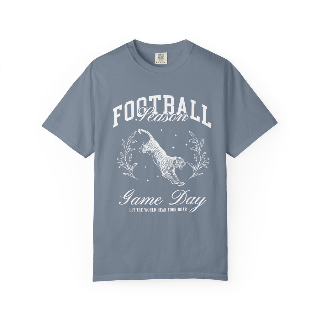 Football Season Game Day T-Shirt — Vintage Tiger Tailgate Tee