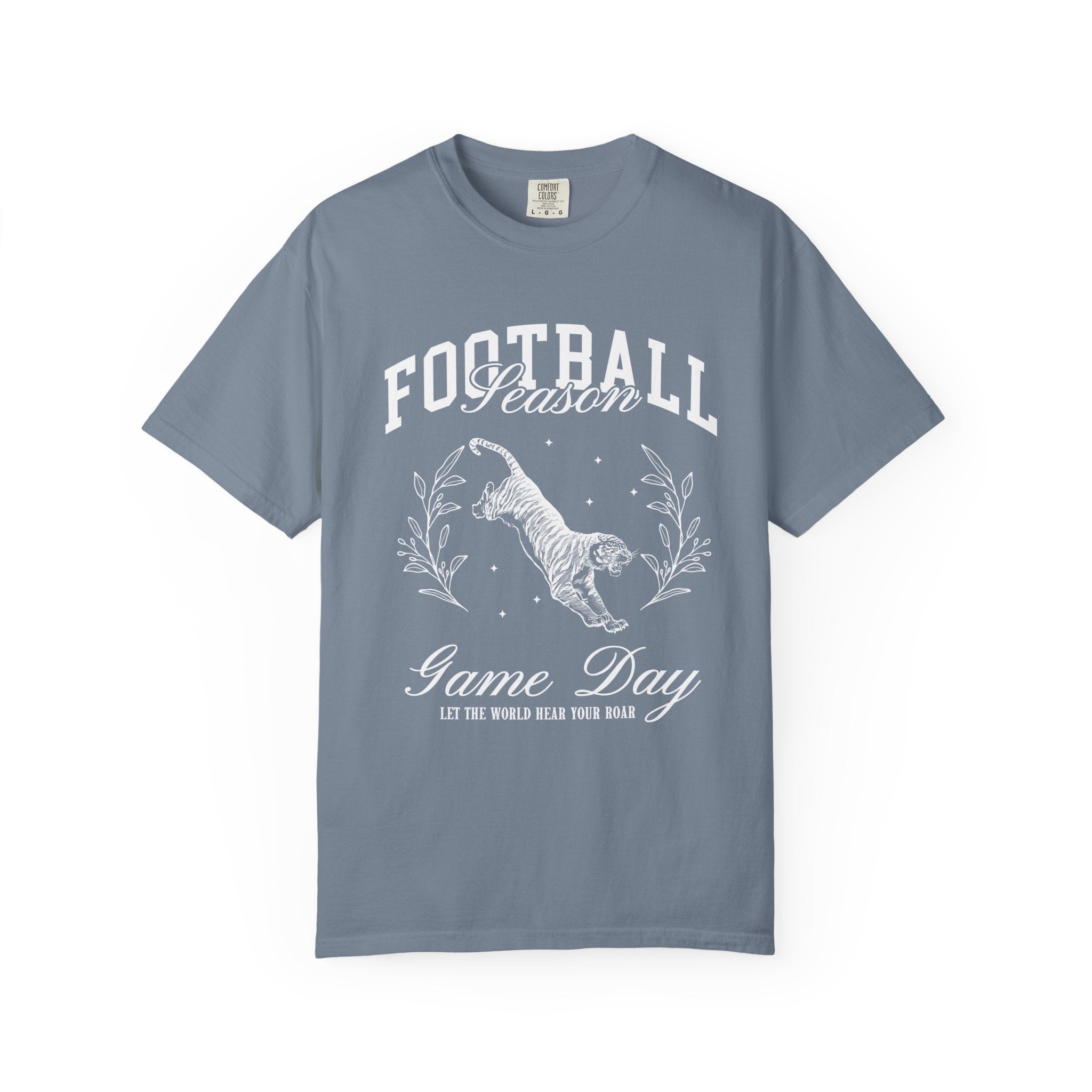 Football Season Game Day T-Shirt — Vintage Tiger Tailgate Tee