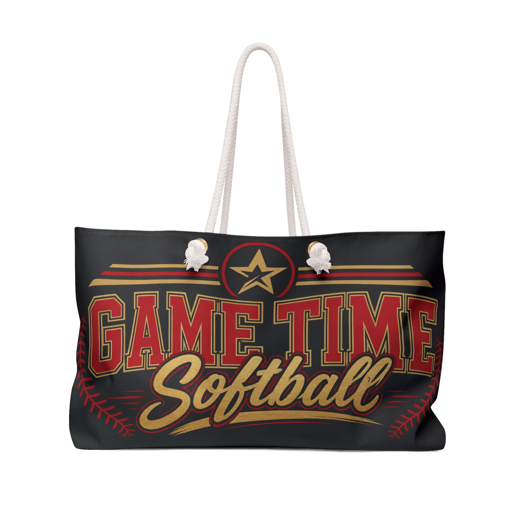 Game Time Softball Weekender Bag