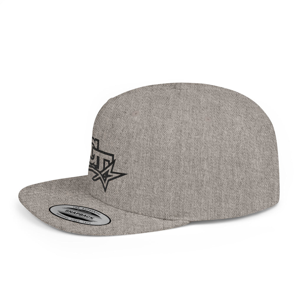 Flat Bill Snapback Hat — GT Futures Embroidered Logo