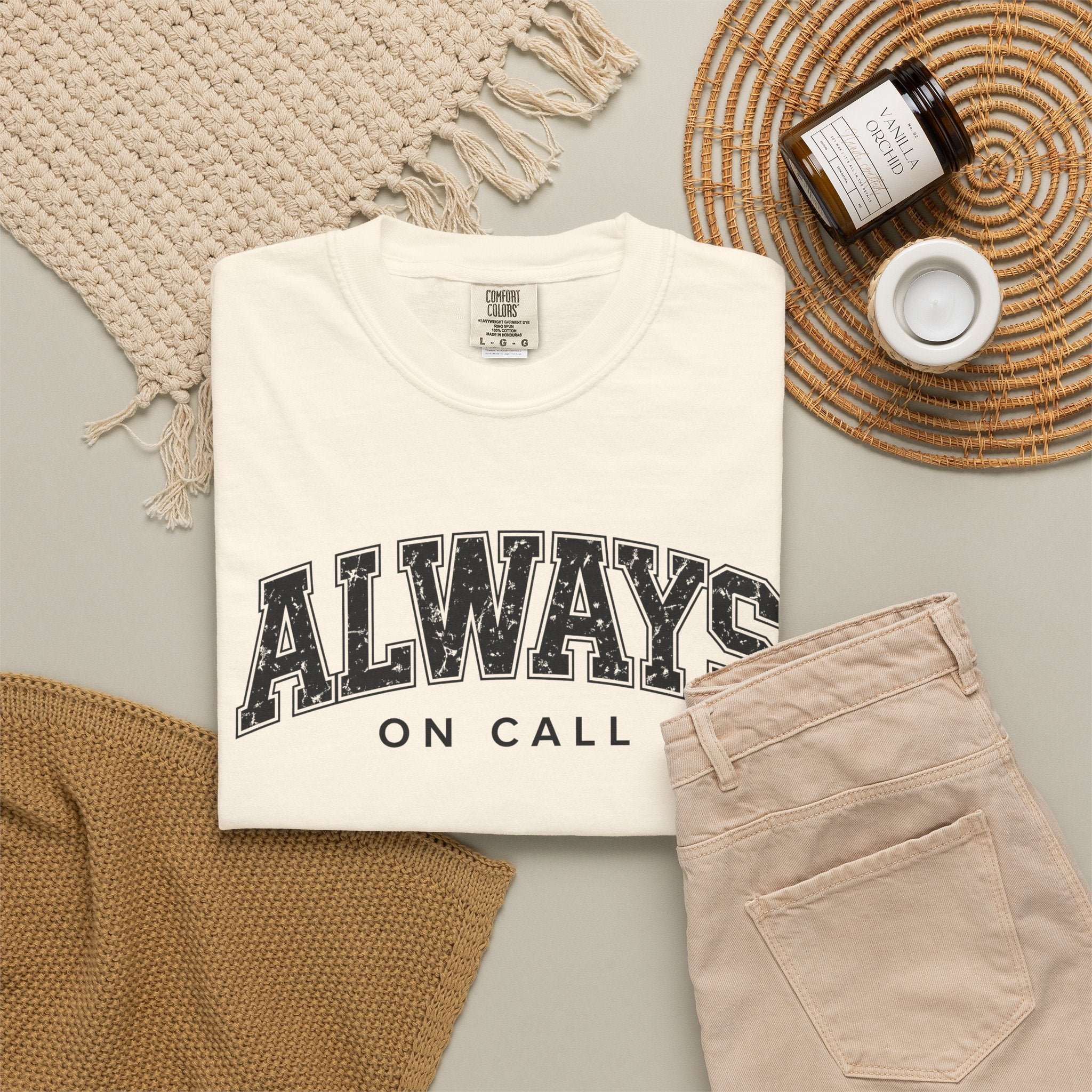 Always On Call T-Shirt — Vintage Athletic Graphic Tee