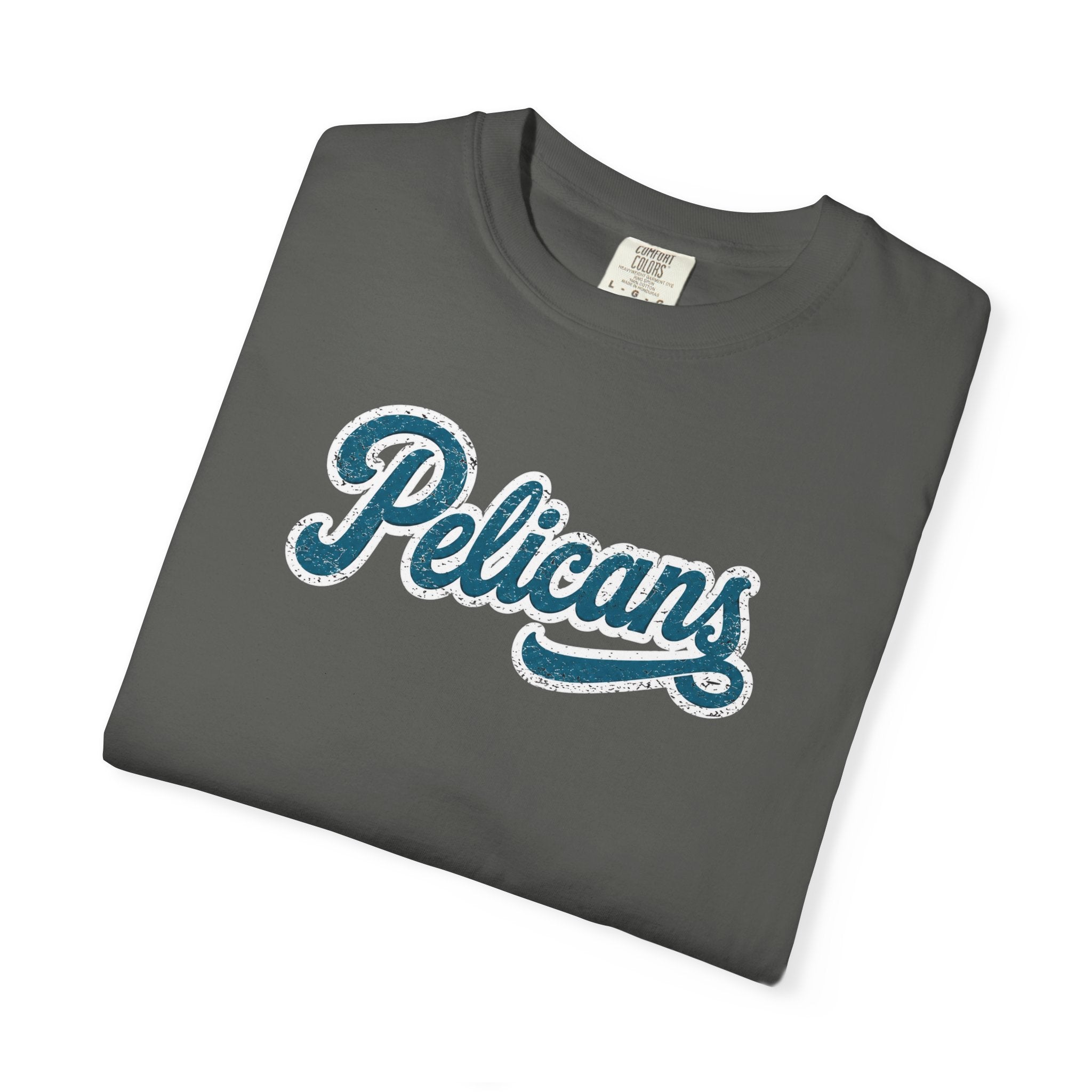 Pelicans Script CC Regular Length Tee