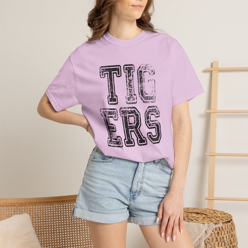 Tigers Vintage Distressed Tee