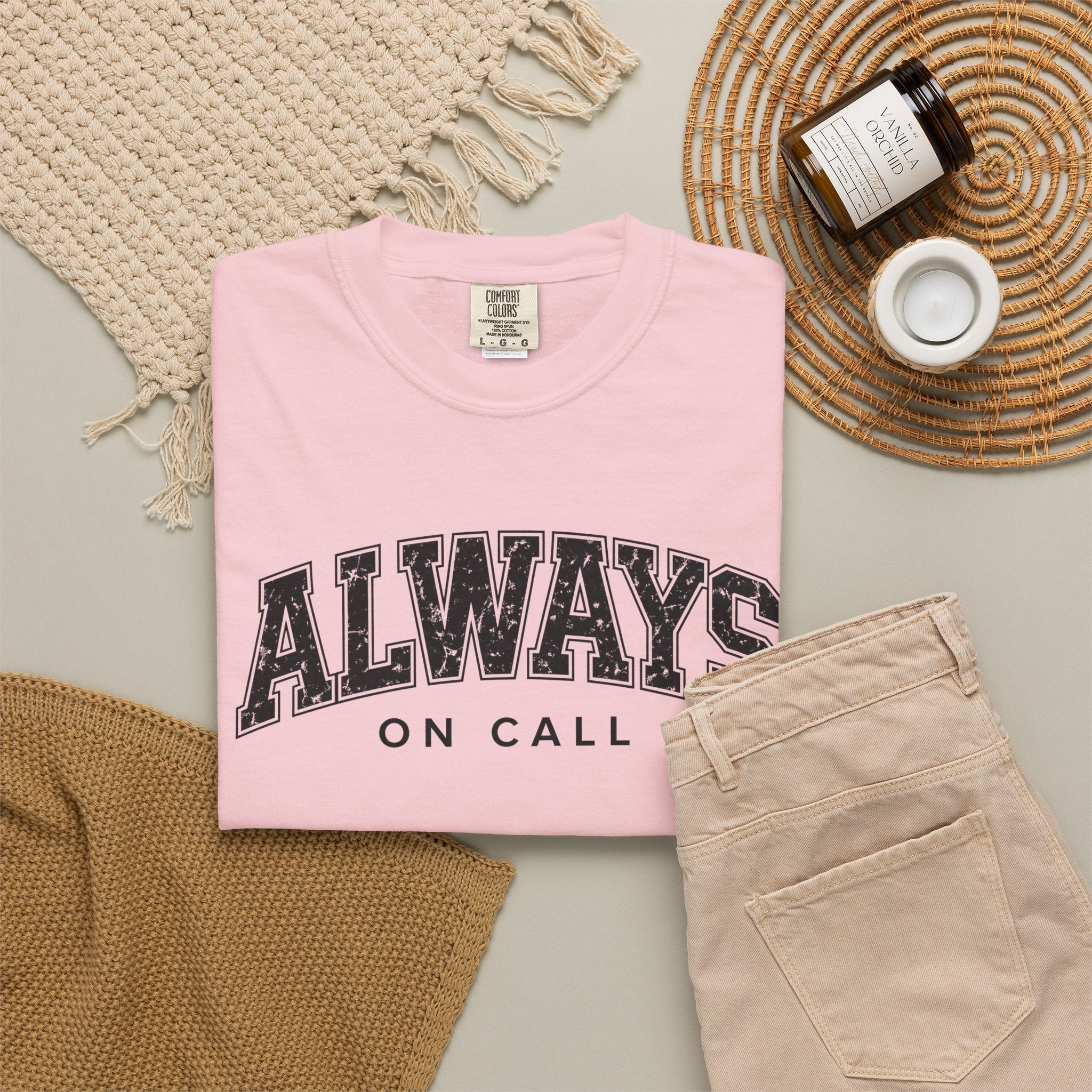 Always On Call T-Shirt — Vintage Athletic Graphic Tee