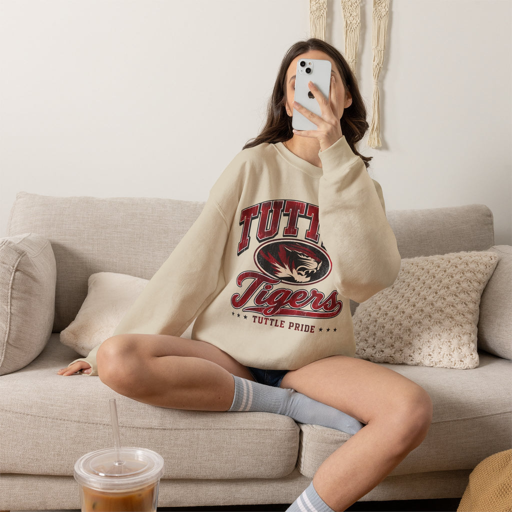 Tuttle Tigers Crewneck Sweatshirt