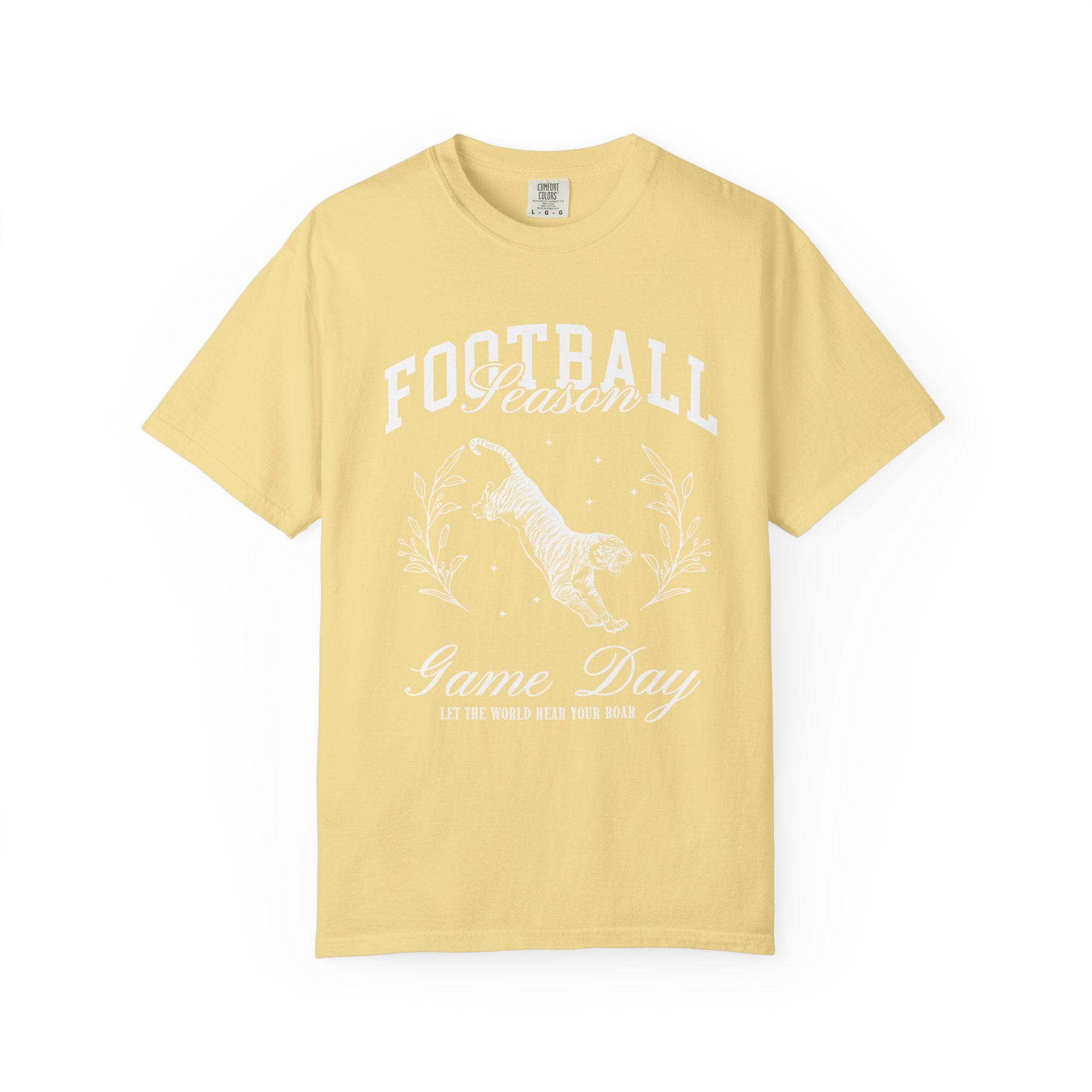 Football Season Game Day T-Shirt — Vintage Tiger Tailgate Tee
