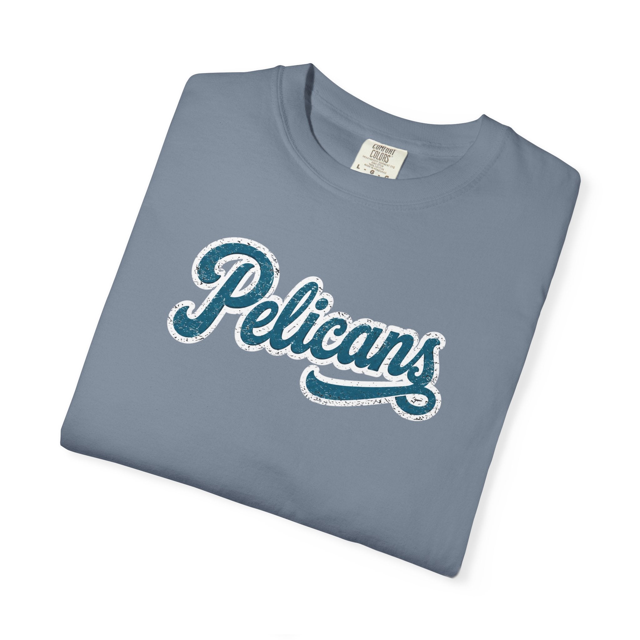 Pelicans Script CC Regular Length Tee