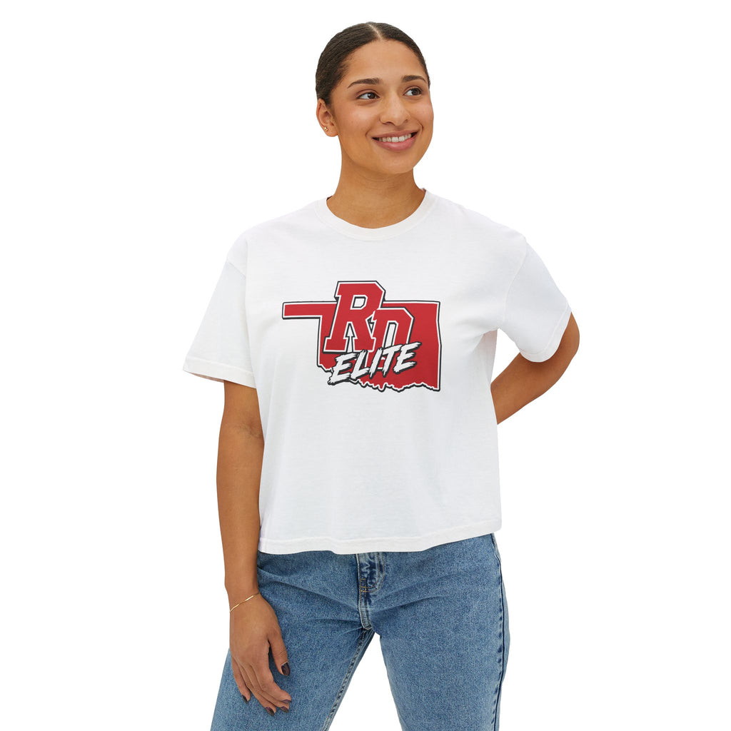 RD Elite Oklahoma Outline Women's Boxy Tee