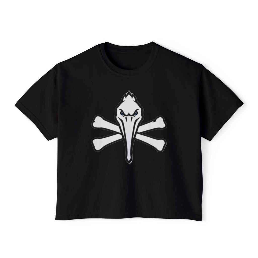 Pelicans CC Boxy Style Crop Tee