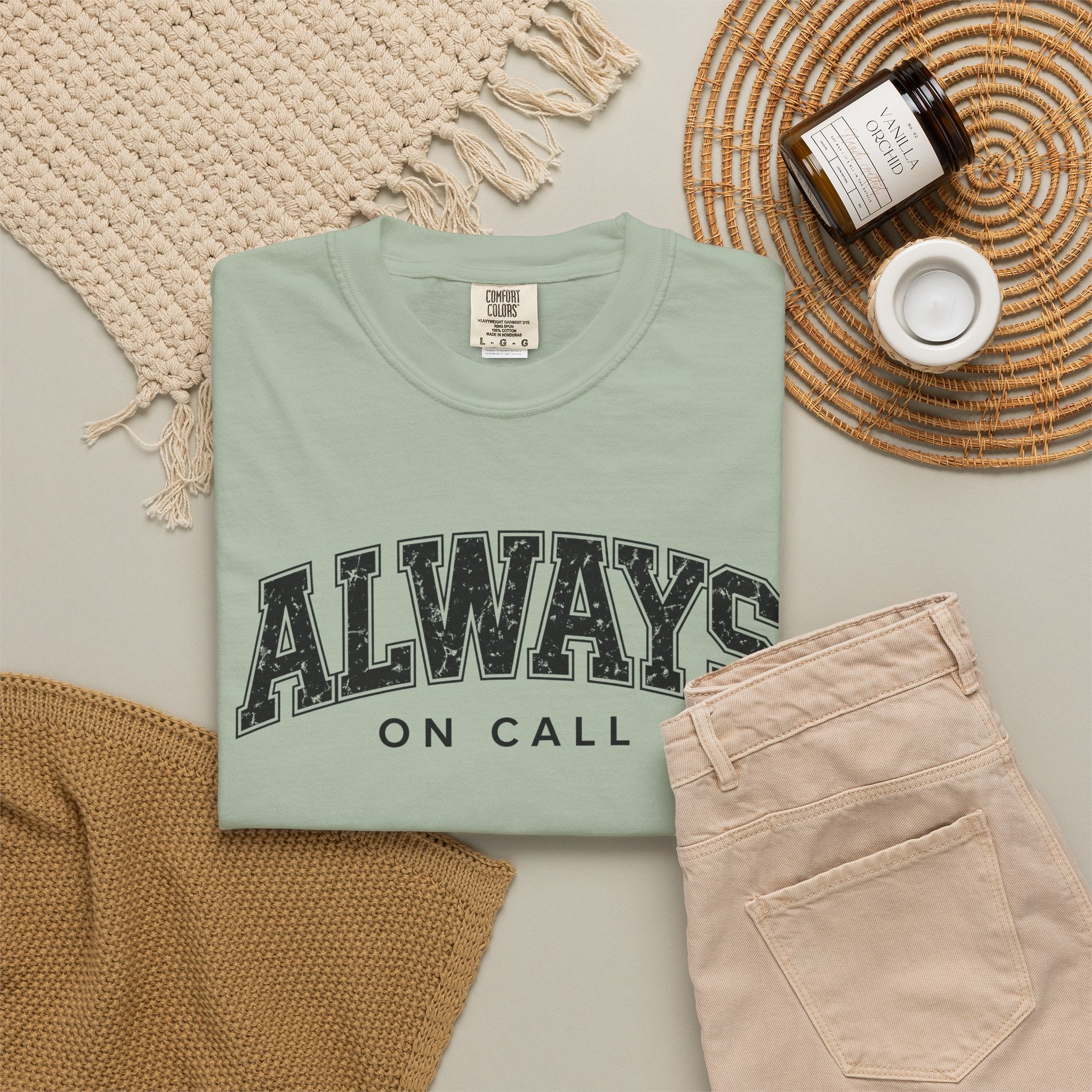 Always On Call T-Shirt — Vintage Athletic Graphic Tee
