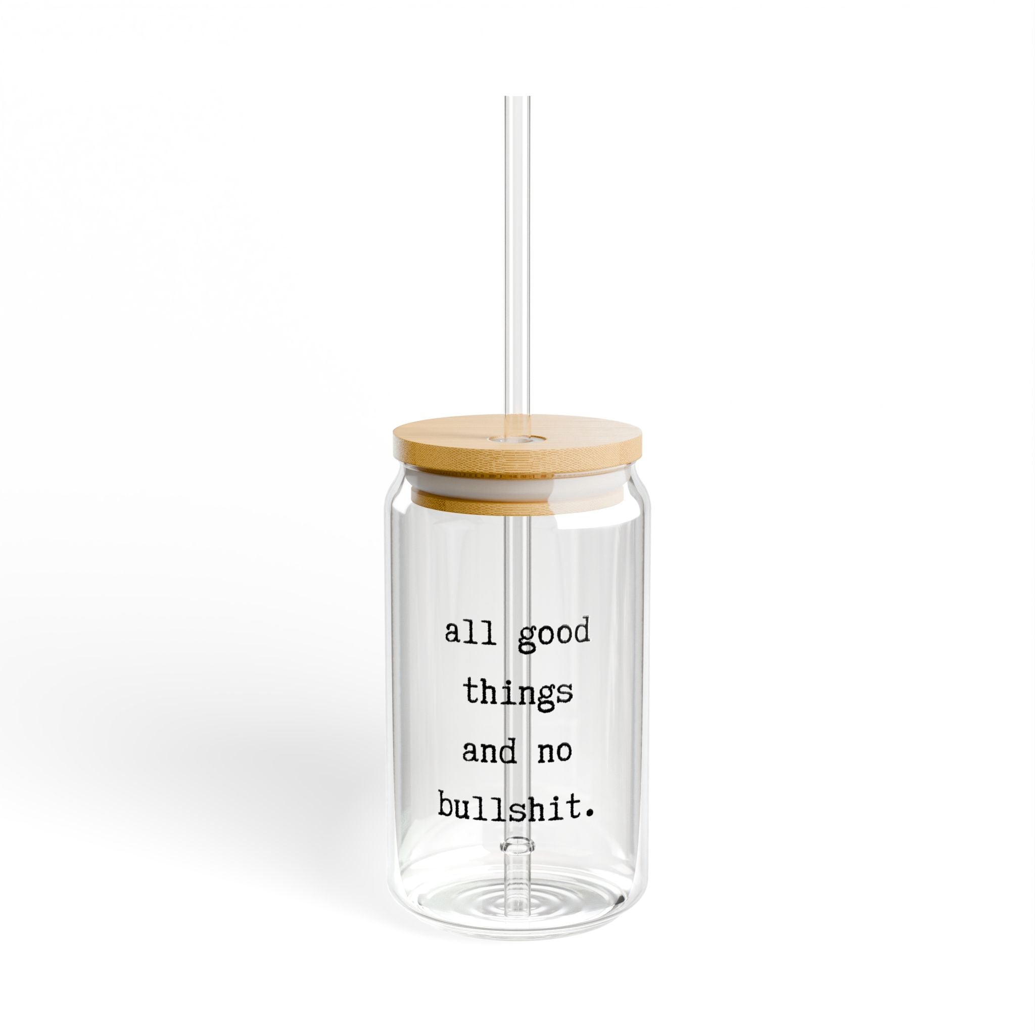 OkieMomExclusive – “all good things and no bullshit.” 16oz Bamboo Lid Tumbler