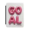 Kindle Case - "Goal" Pink Balloon Text Cover (Finish the Chapter)