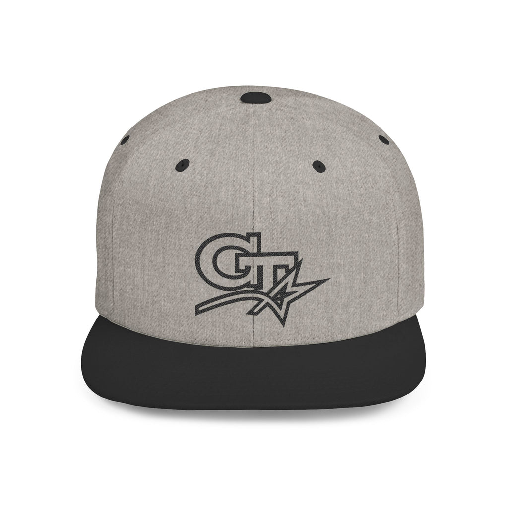 Flat Bill Snapback Hat — GT Futures Embroidered Logo