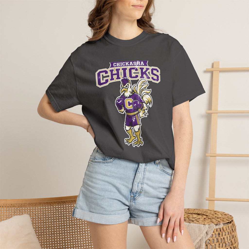 Chickasha Chicks Mascot T-Shirt — Vintage School Spirit Tee
