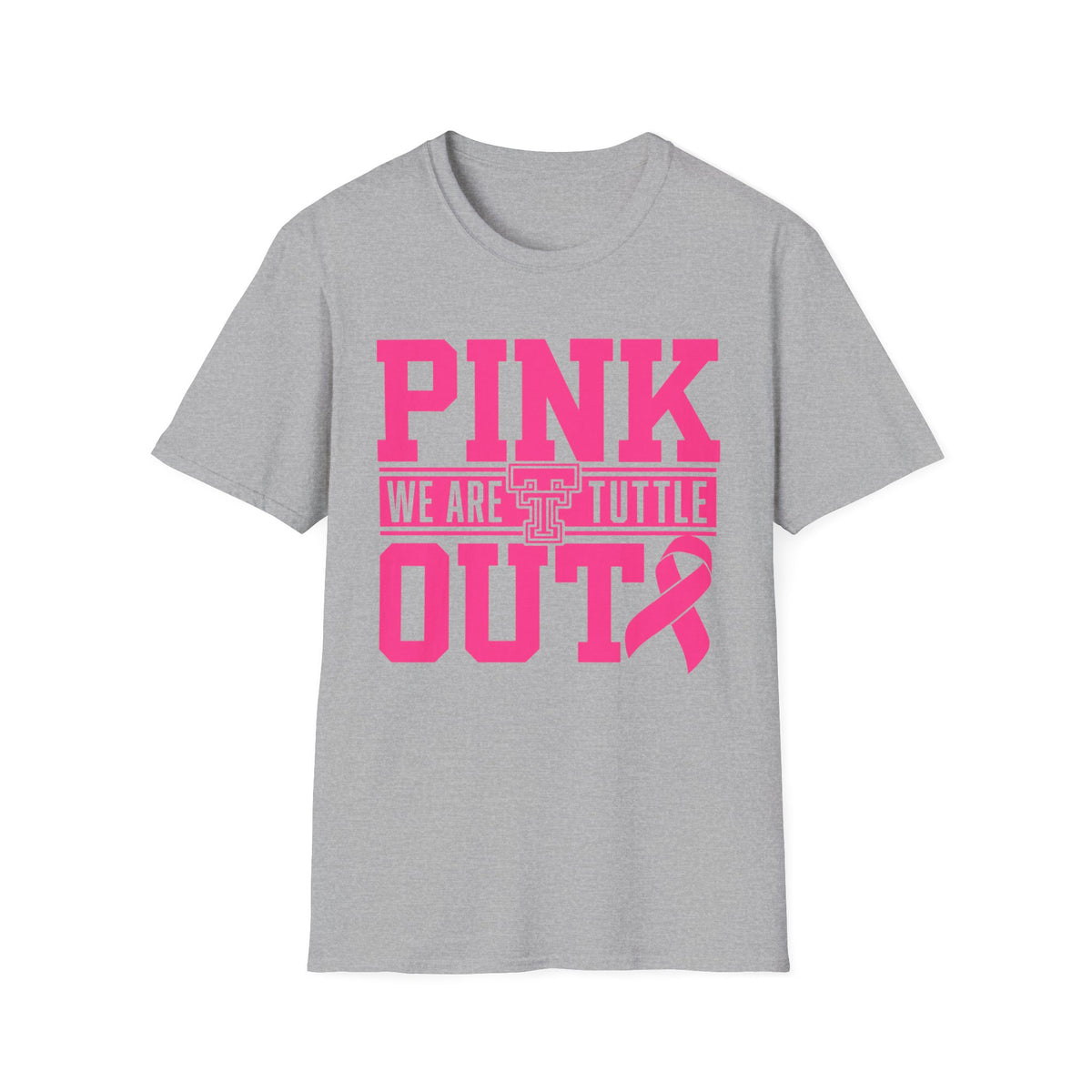 We Are Tuttle Pink Out T-Shirt — Adult Gildan