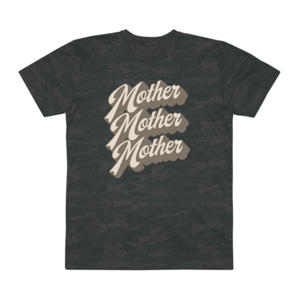 Mother Repeat Tee — Vintage Script "Mother" Graphic T-Shirt